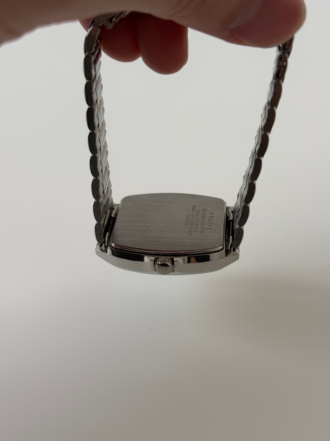 1990s Spirit Silver Square Quartz 상품이미지8