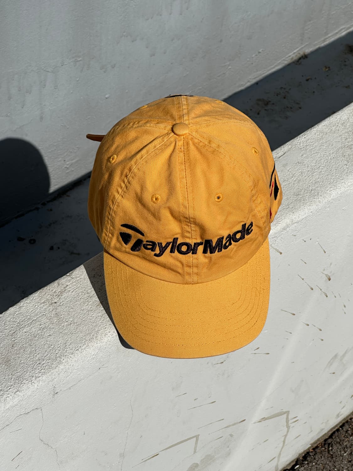 [M] 테일러메이드 옐로우 골프 볼캡 모자 상품이미지1