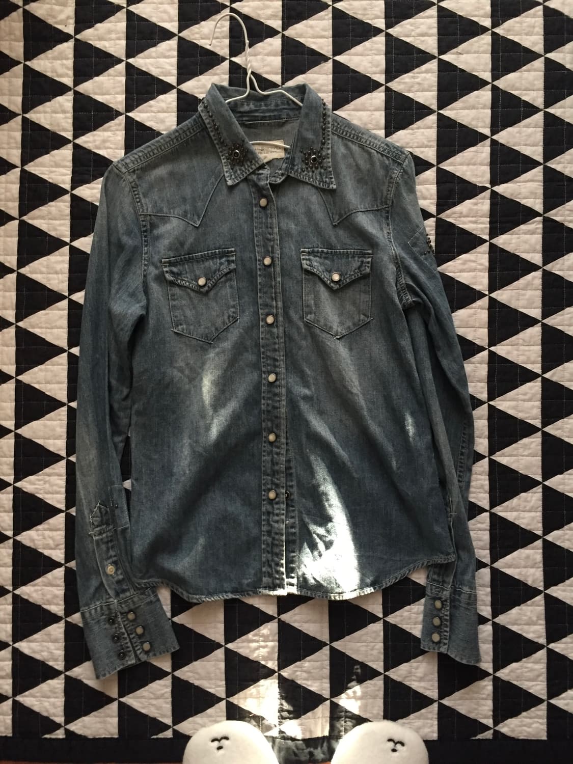 빈티지 y2k 00s 데님 셔츠 상품이미지1