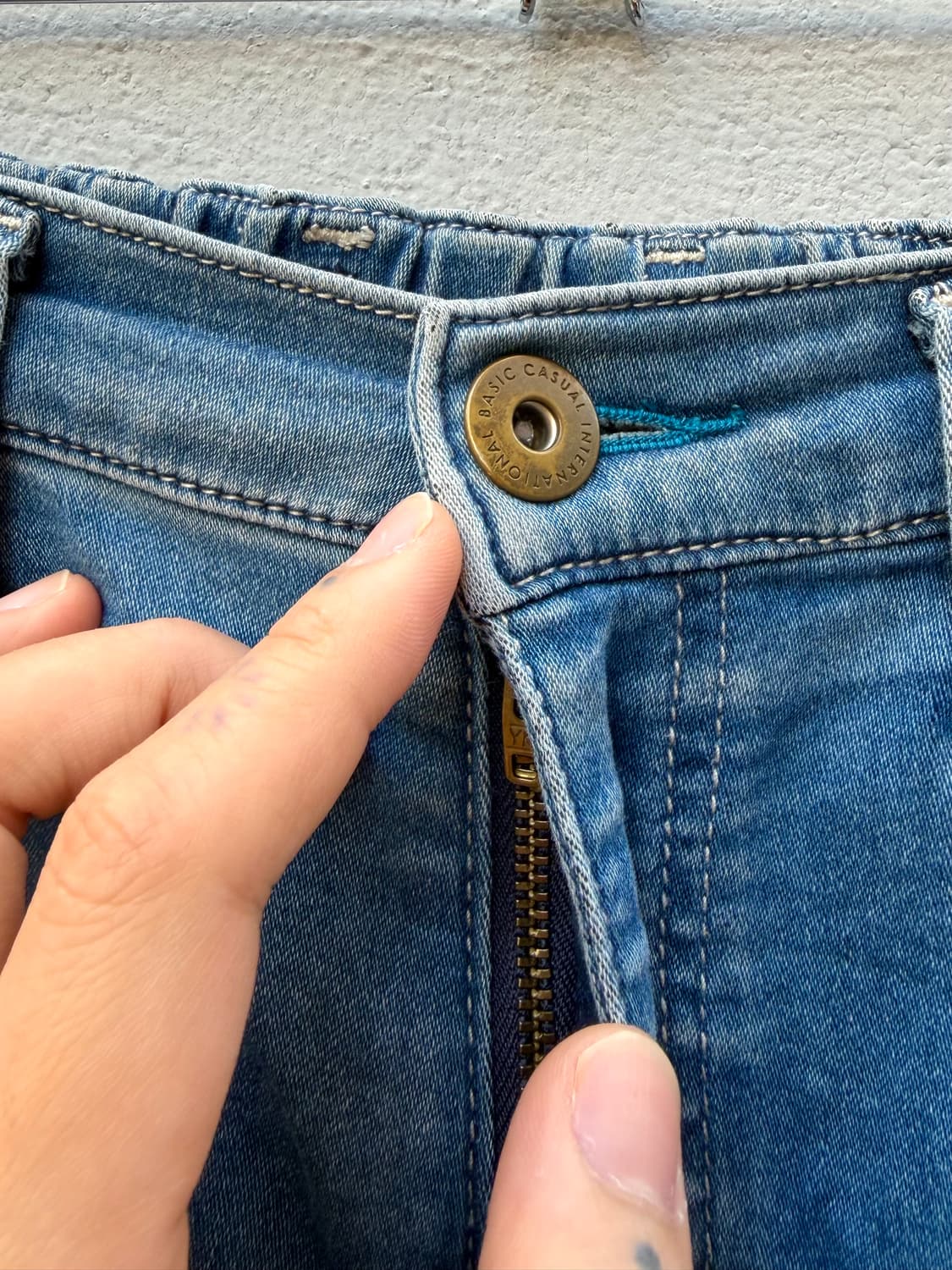 필드코어 유틸리티 워크 데님 스커트 청치마 상품이미지4