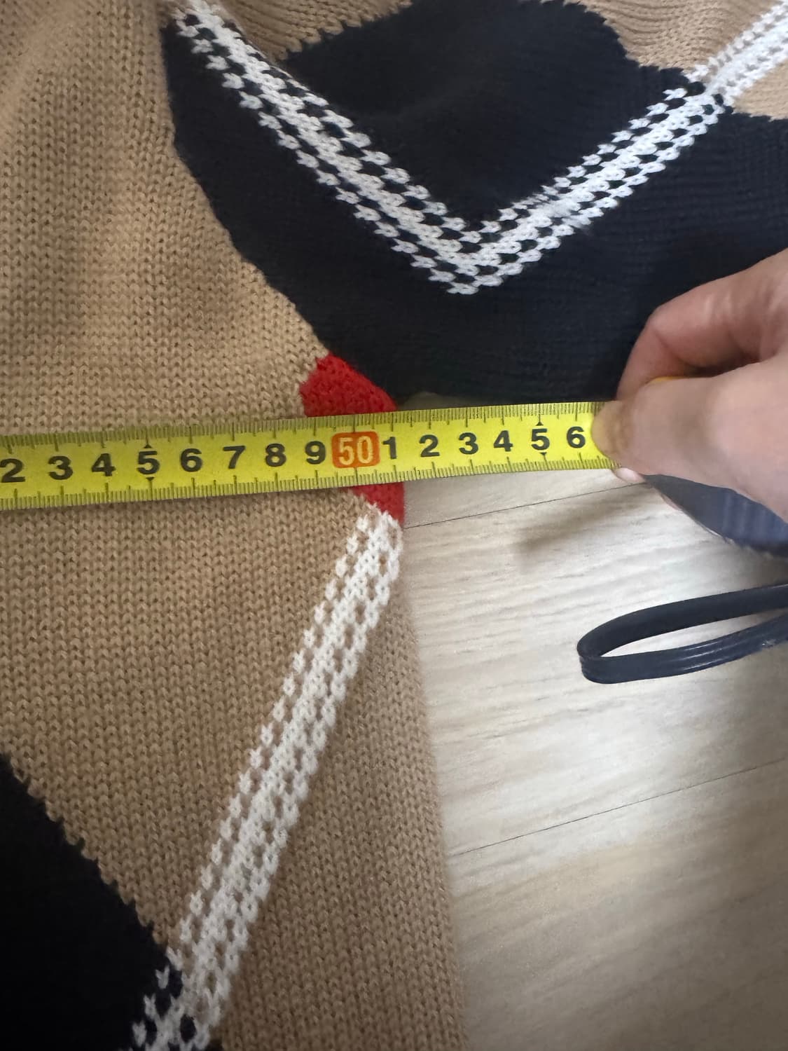 MSGM 아가일 니트 가디건 상품이미지6