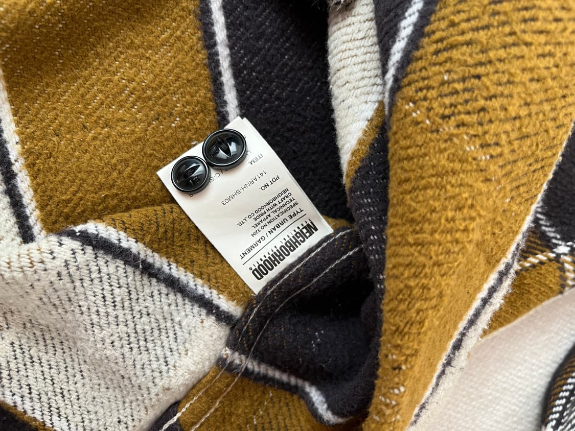 네이버후드 14fw 럼버 셔츠 상품이미지4