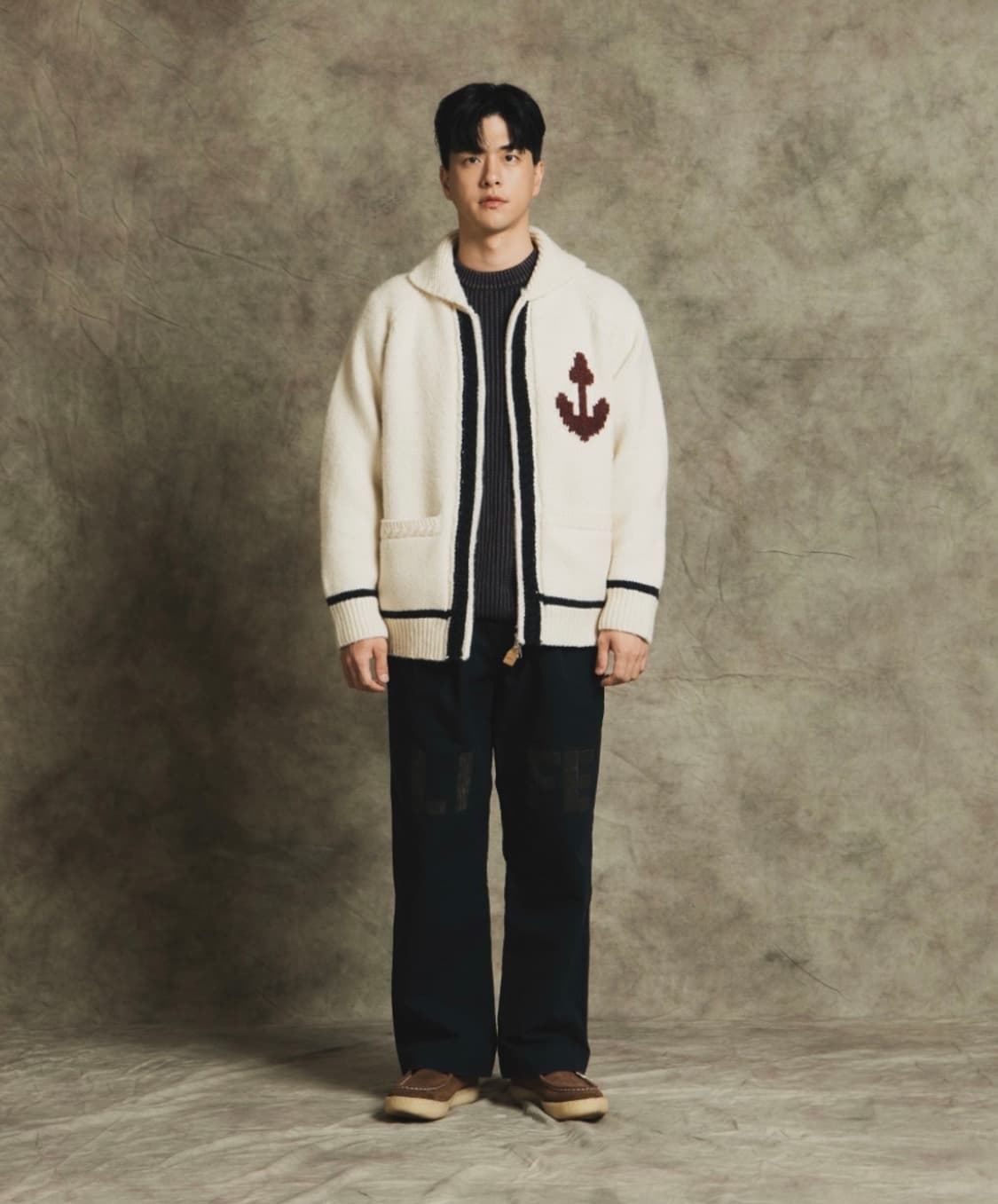 암피스트 Amfeast 앵커 코위찬 가디건 그레이 M 상품이미지3