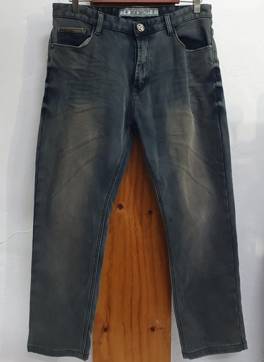 ALEXROGAN 알렉스로간 스판 기모청바지(36) 상품이미지1