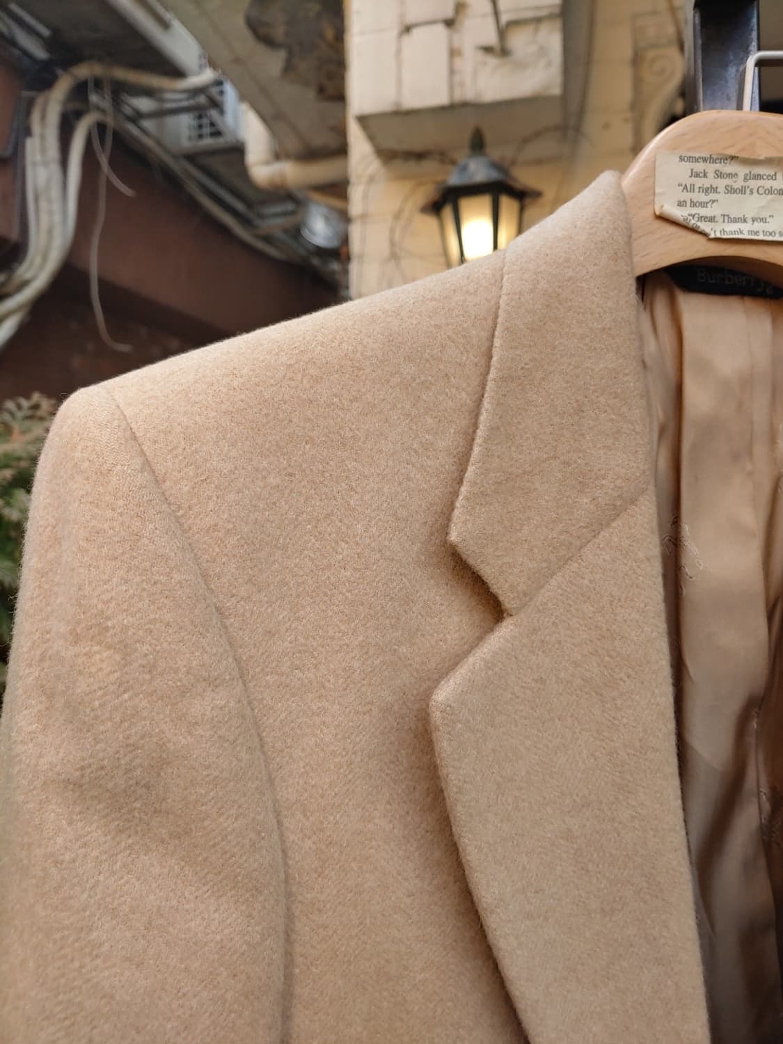 버버리 카멜헤어 자켓 상품이미지4