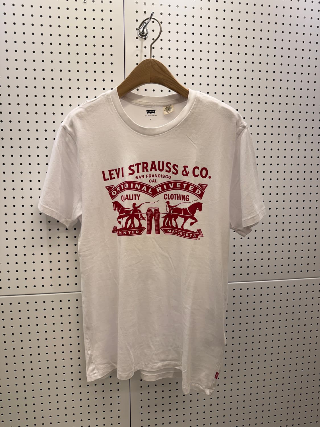 리바이스 투 호스 그래픽 반팔 티셔츠 U1180 상품이미지2