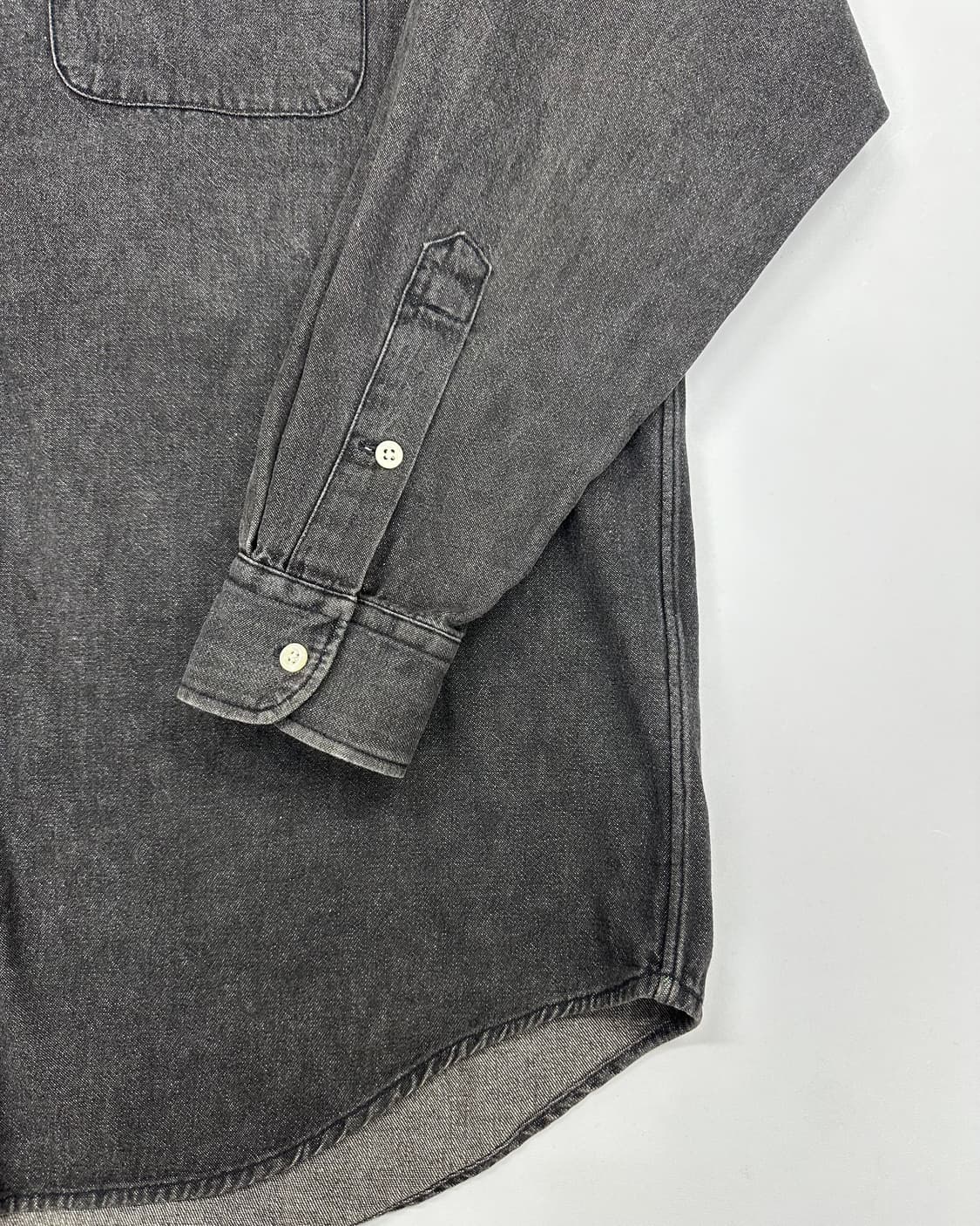 (XL)90'S 리바이스 포켓 흑청셔츠-M1655 상품이미지2