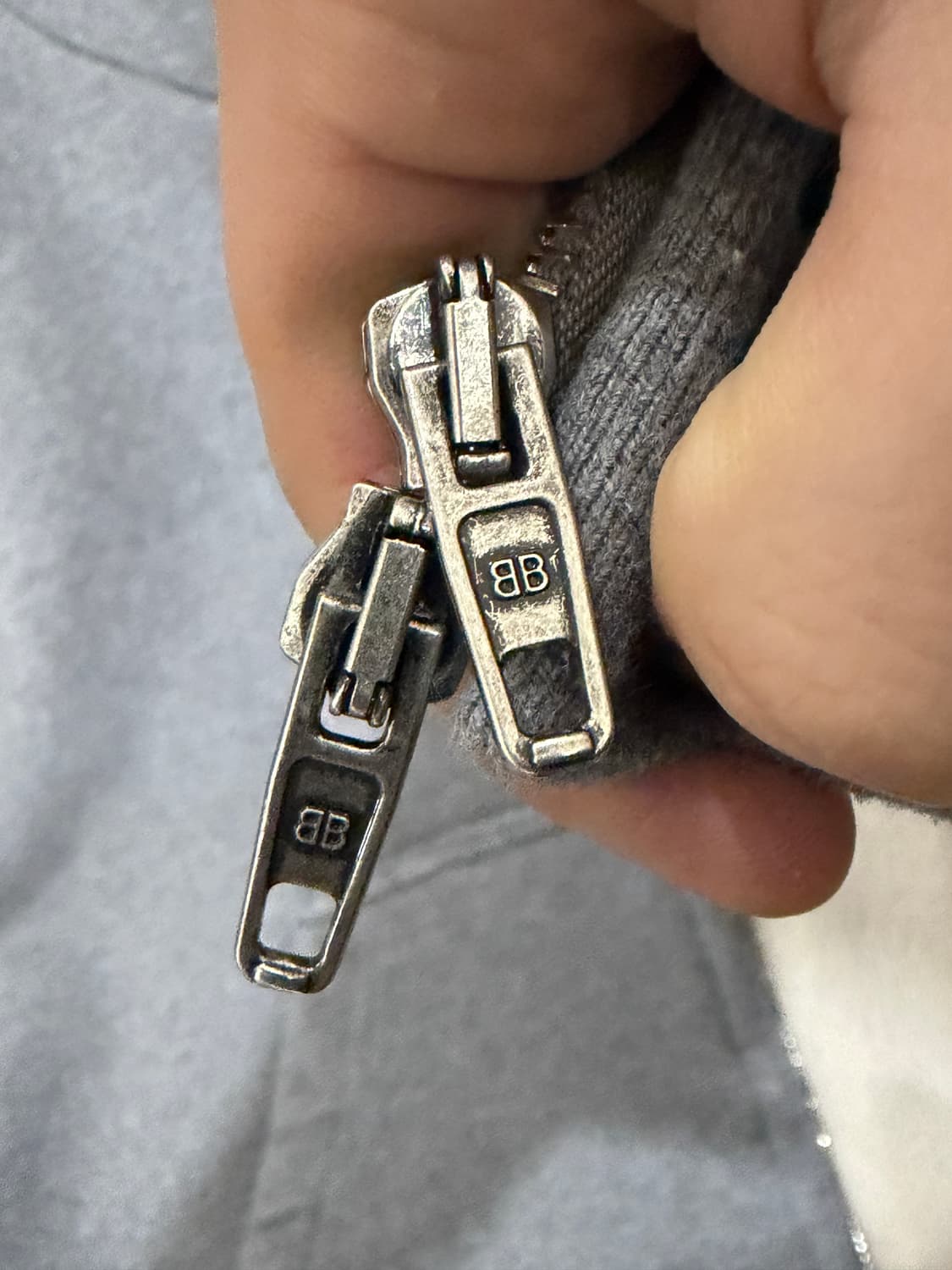 발렌시아가 유니티 스포츠 아이콘 배기 라지 핏 집업 후드 xs 상품이미지8