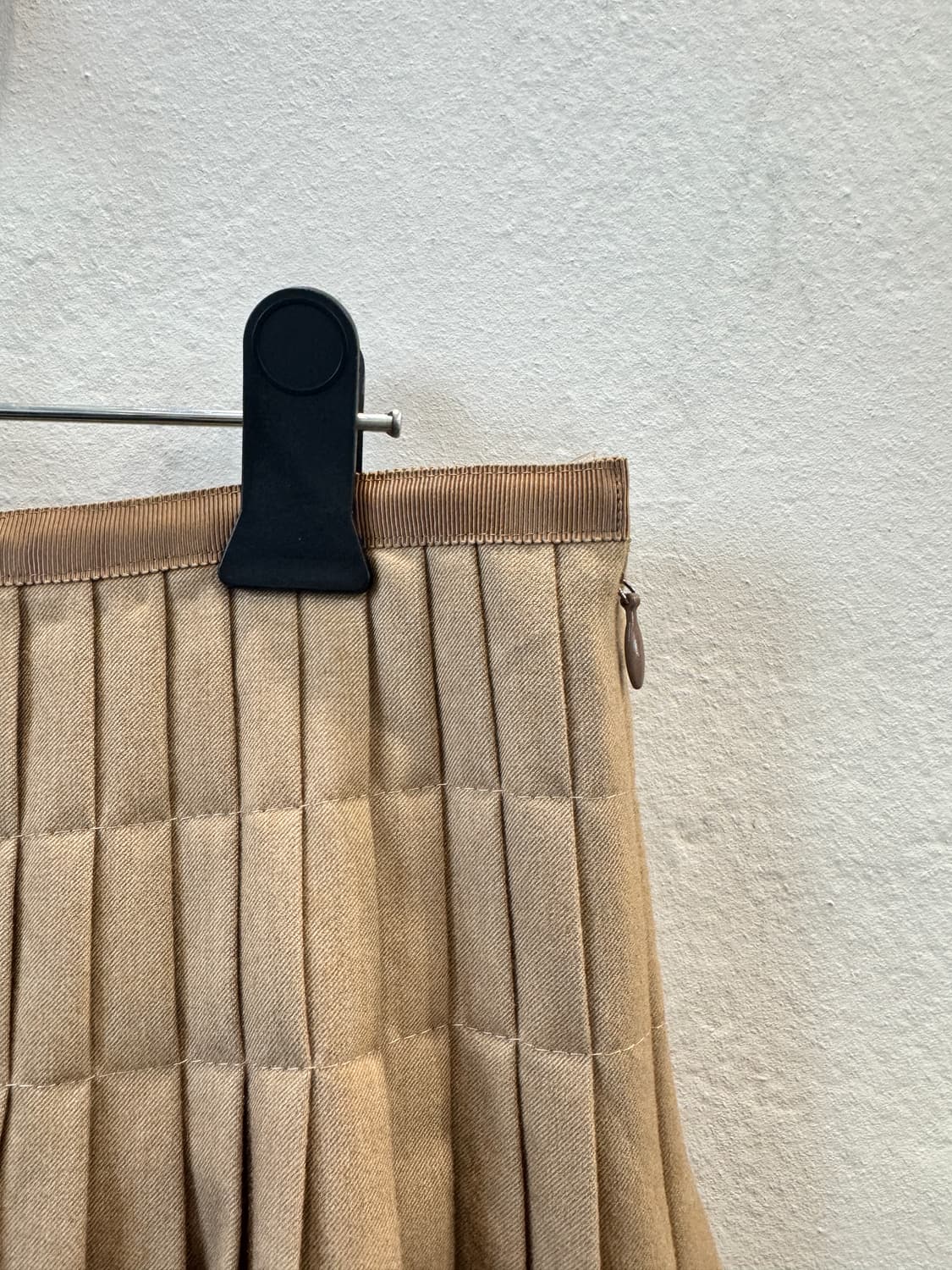 japan vintage 2단 플리츠 스커트 상품이미지2