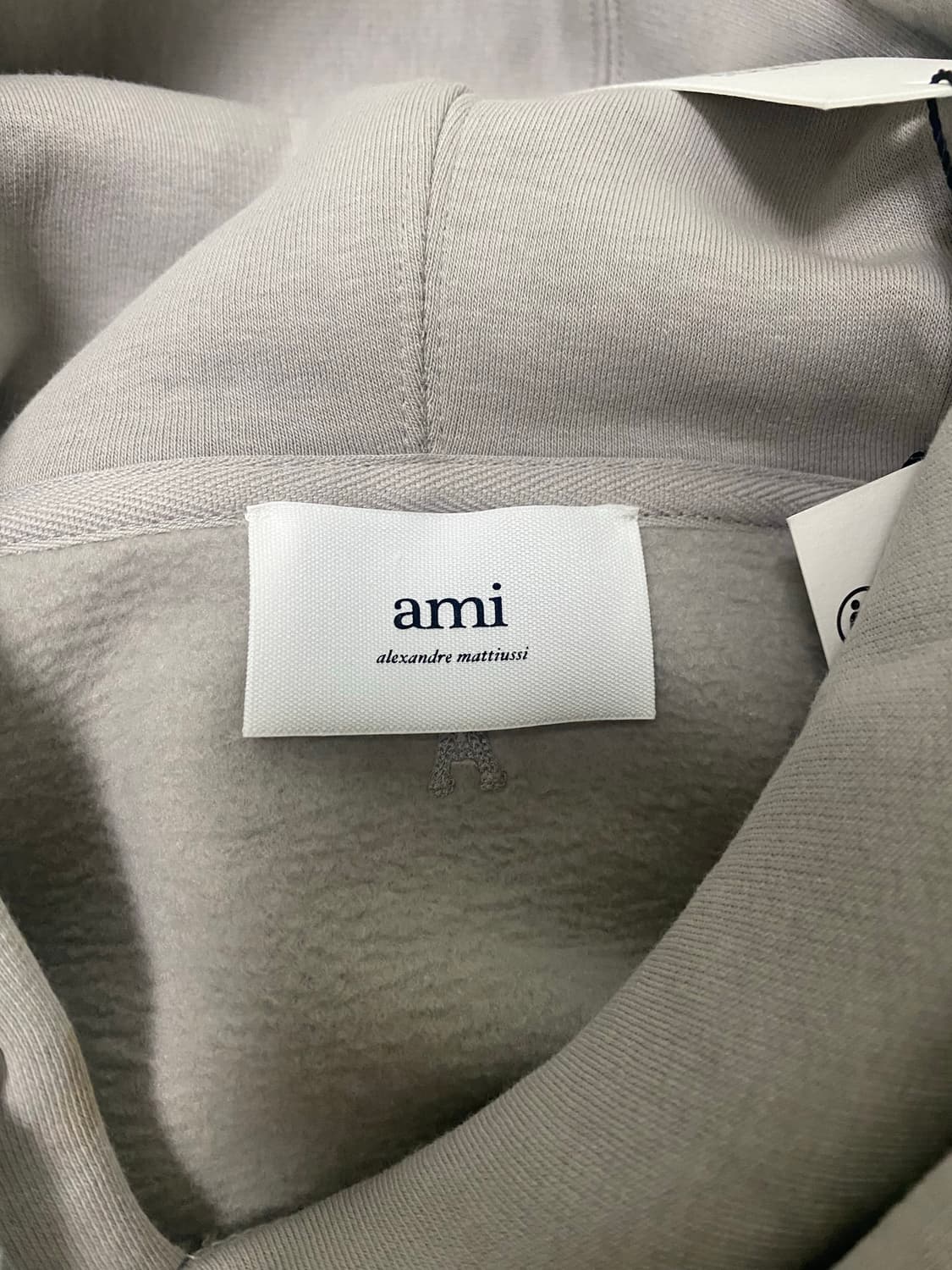 (새상품) 아미 로고패치 헤비웨이트 후드 상품이미지5