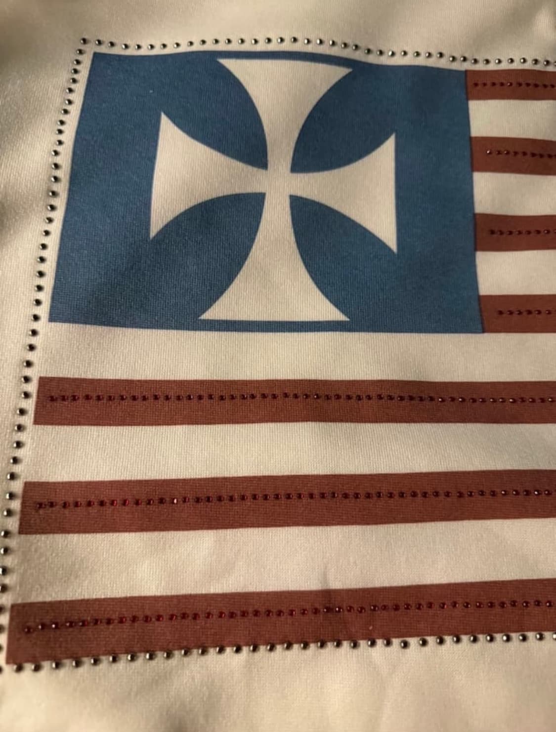 기모 성조기 후드집업 상품이미지4