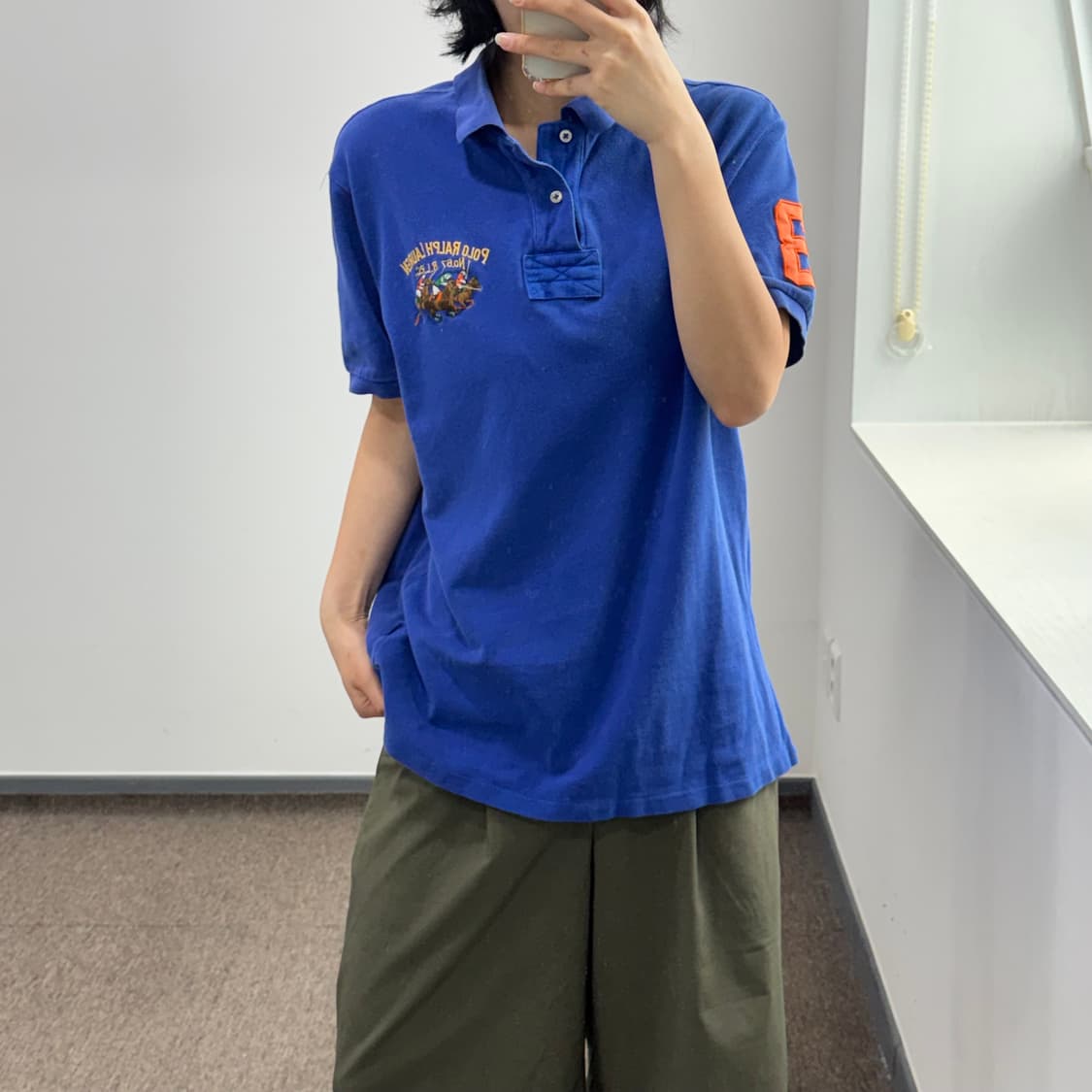 Polo 폴로 블루 카라 반팔티 상품이미지2