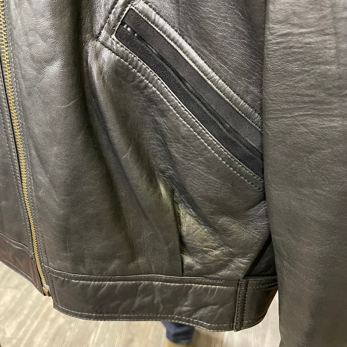 90's Vintage leather jacket 상품이미지9