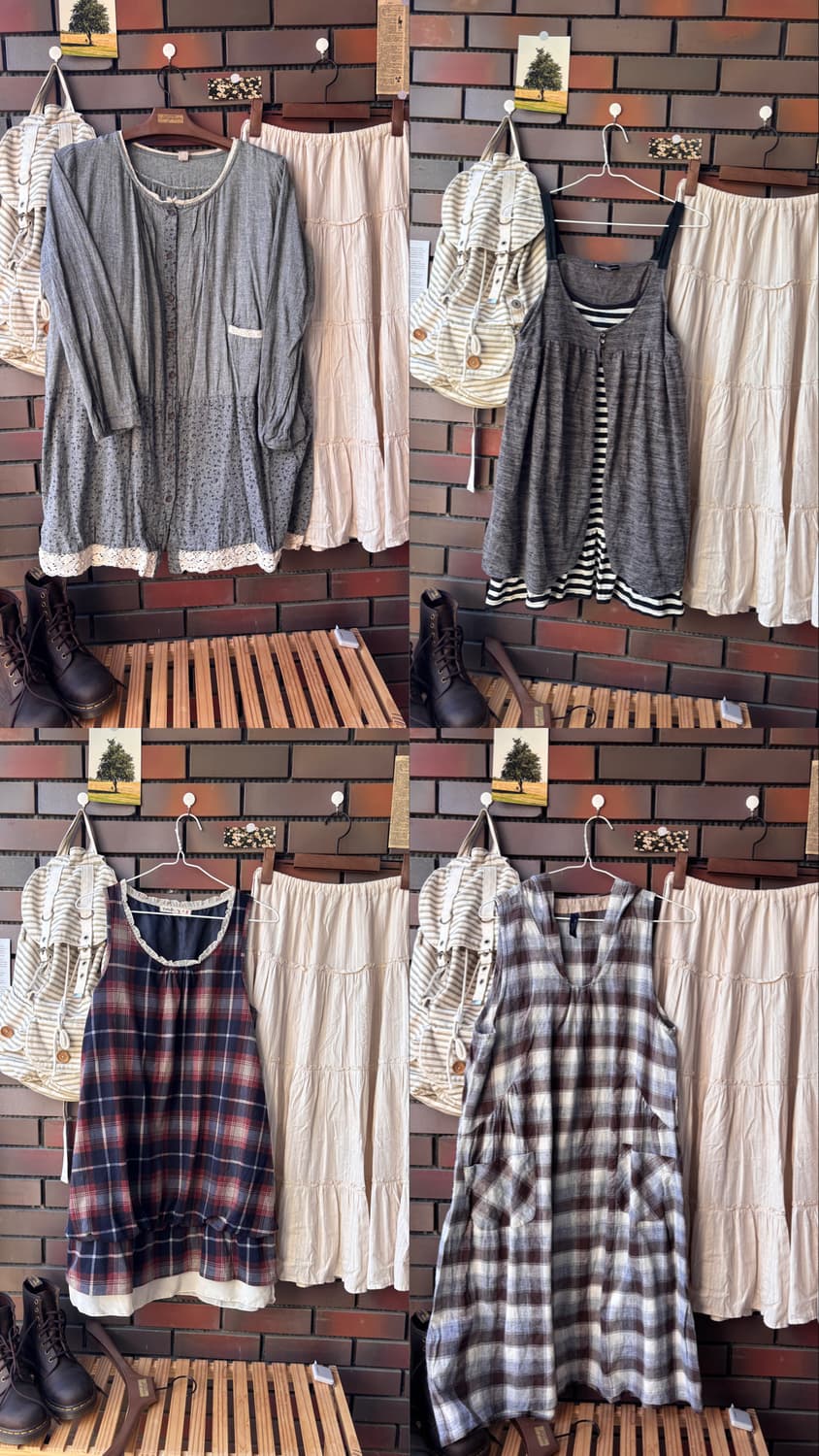 빈티지 모리걸 의류 모음 바선생 블라우스 스커트 코지모리 하구미 케이프 상품이미지4