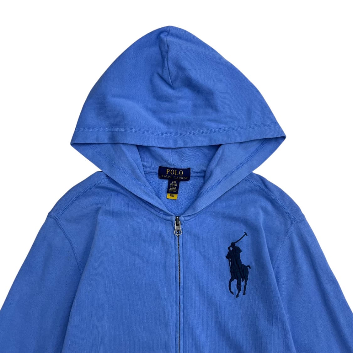 폴로 랄프로렌 빅포니 소라 후드집업 L 상품이미지4
