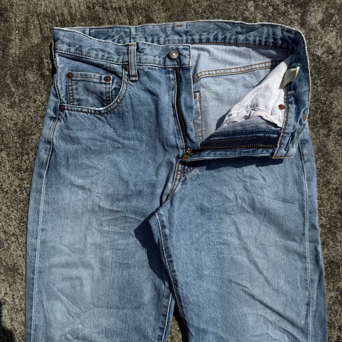 [32] 90s 리바이스 551Z 셀비지 데님 팬프 상품이미지3
