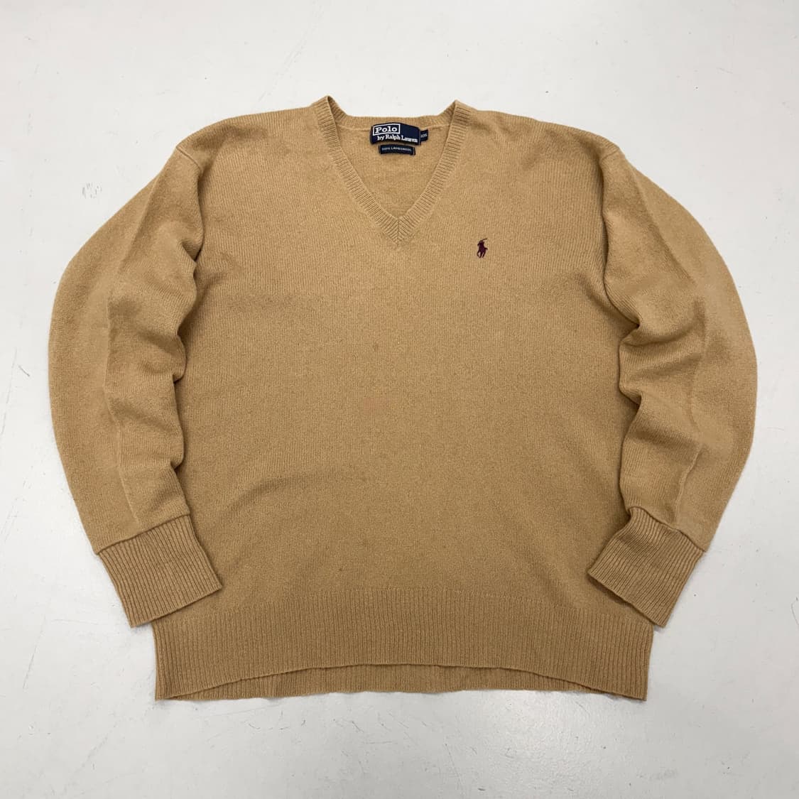 폴로 90s 포니 브라운 니트 상품이미지2