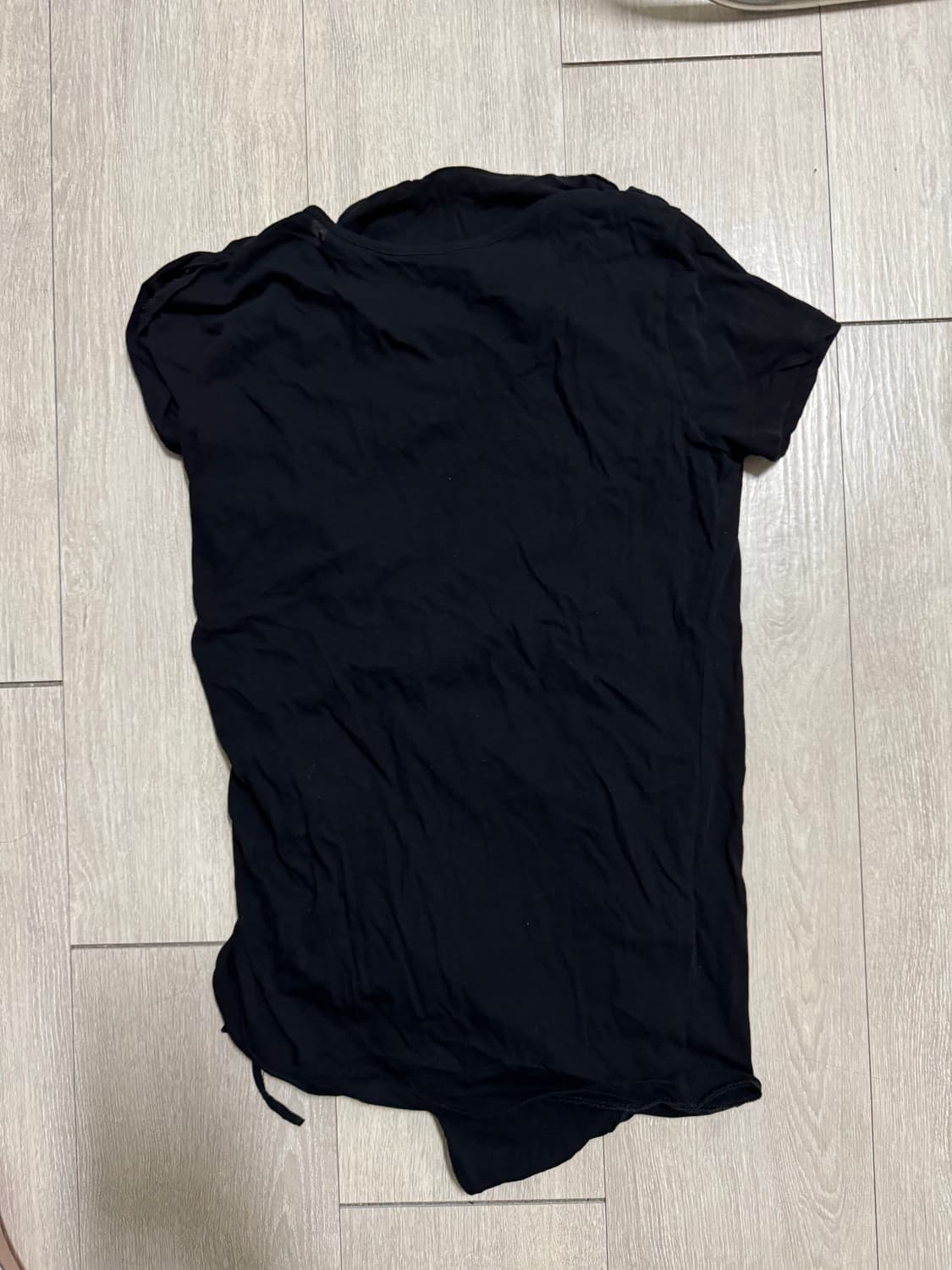 요지 야마모토 레이어드 셔링 탑 상품이미지4