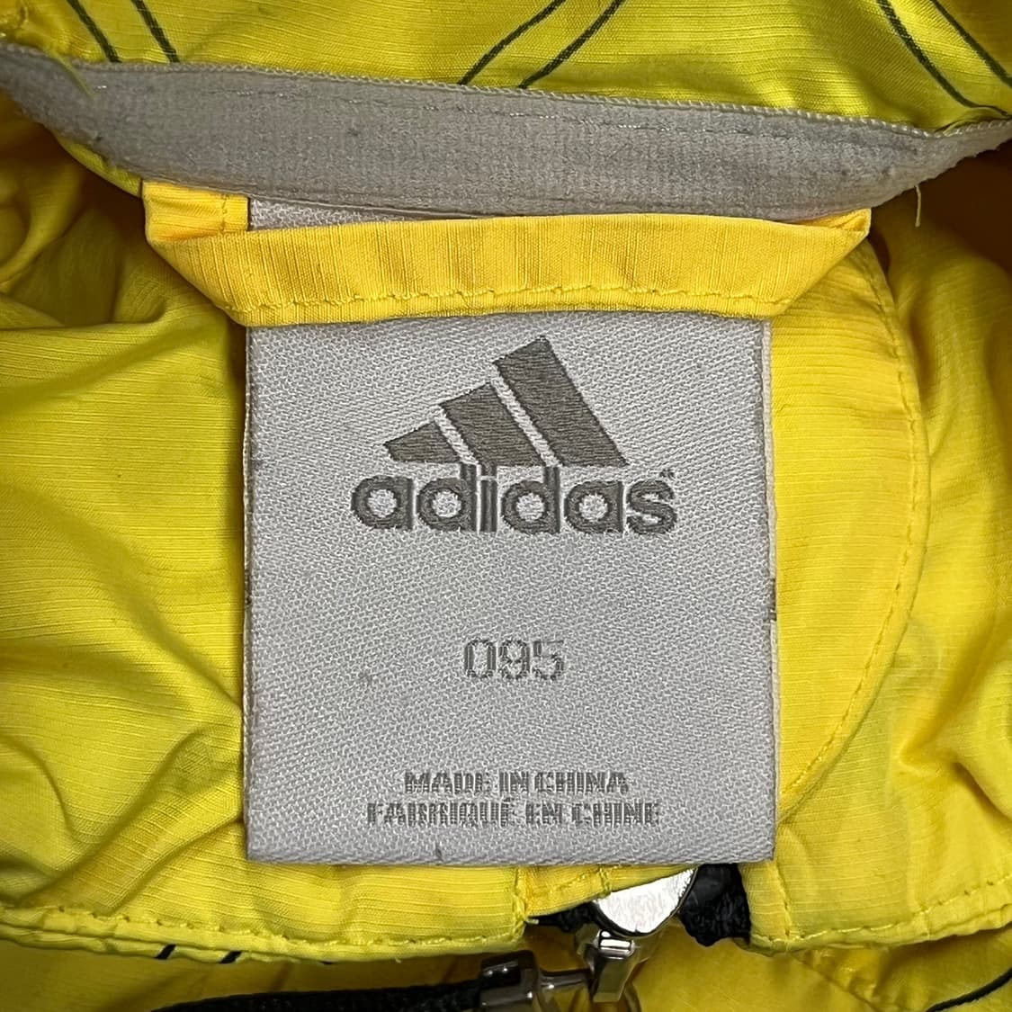 [정품/95] 아디다스 첼시 옐로우 바람막이 후드 자켓 b8 상품이미지5