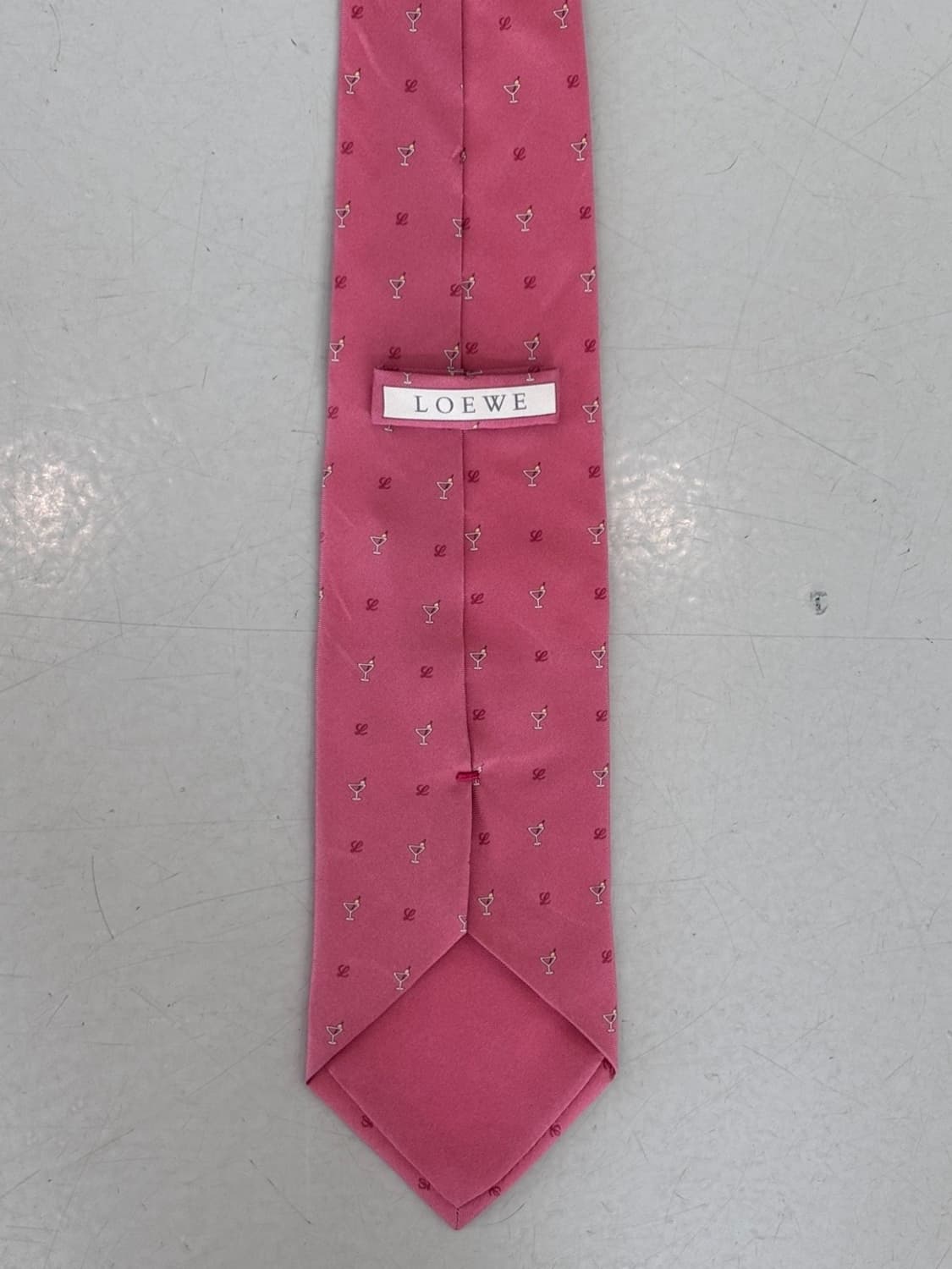 Vintage Loewe Silk Necktie 상품이미지7