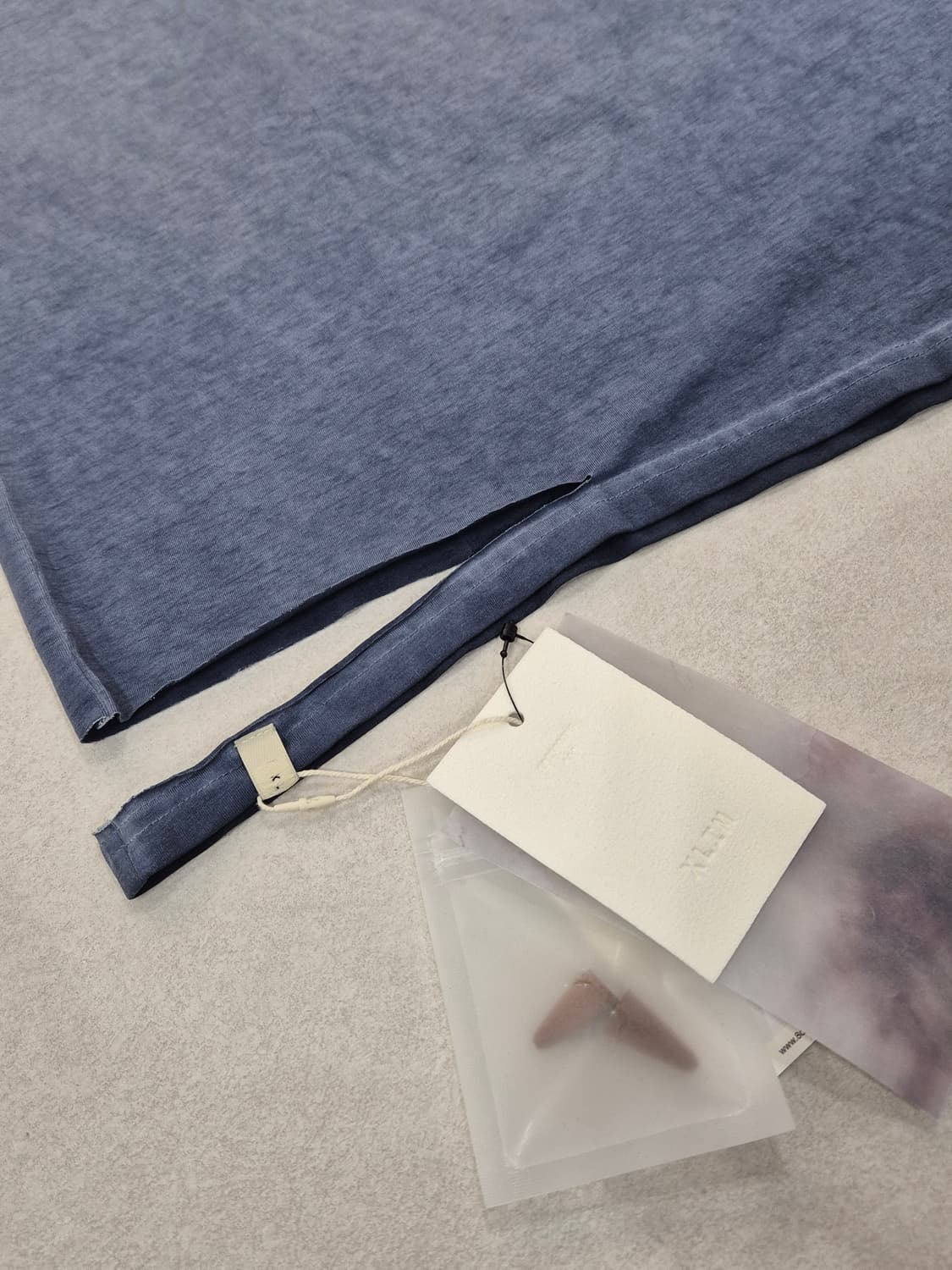 (새상품) XLIM EP.8 03 T-SHIRT WASHED BLUE M 상품이미지2