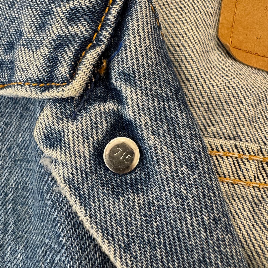 90s 리바이스 타입3 데님 트러커 자켓 made in USA (M) 상품이미지7