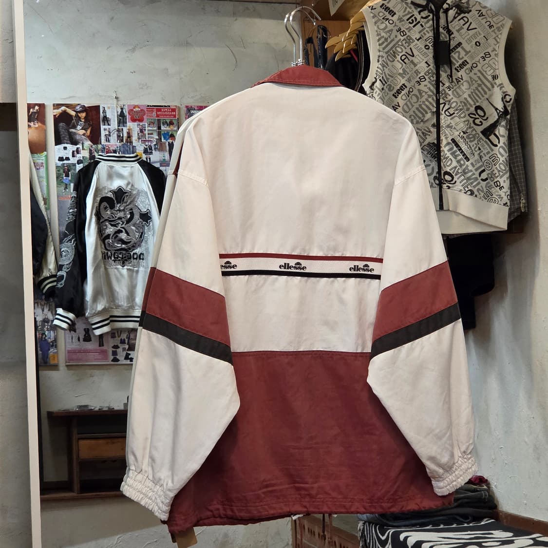 엘레쎄 재팬 바람막이 자켓 상품이미지6