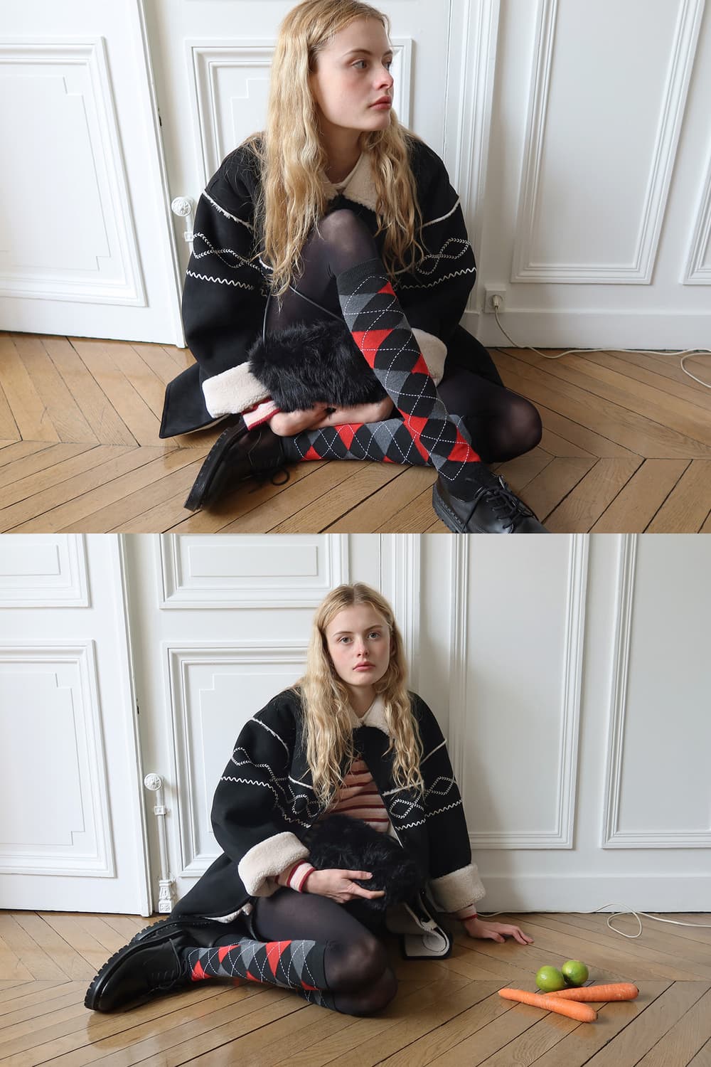 시눈  SN Shearling Mustang Coat 상품이미지3