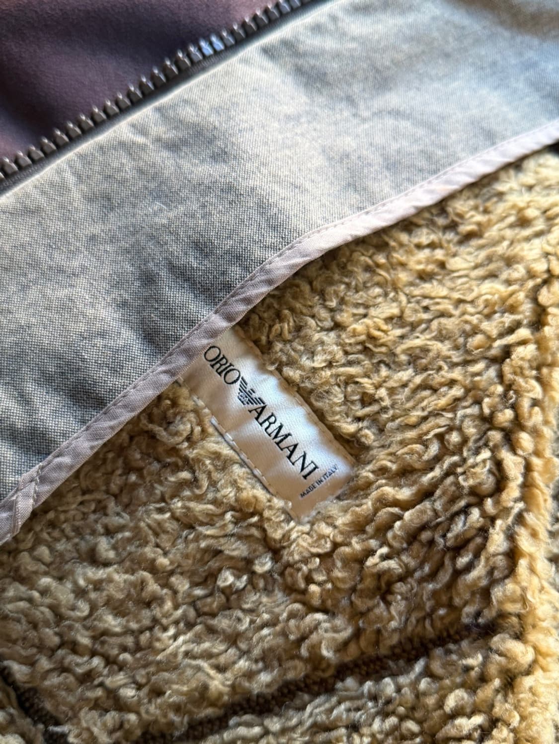 엠포리오 아르마니 시어링 블루종 100 상품이미지5