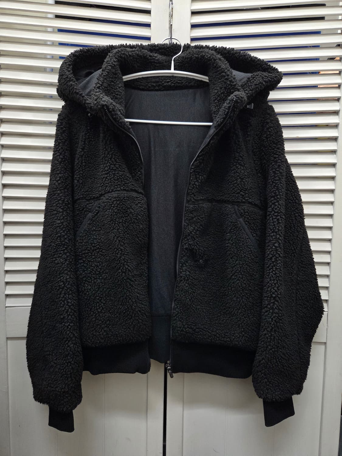 안다르 서스테이너블 쉐르파 후디 자켓 상품이미지2