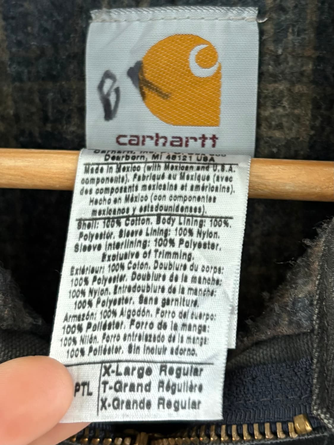 Carhartt 칼하트 디트로이트 워크자켓 상품이미지6