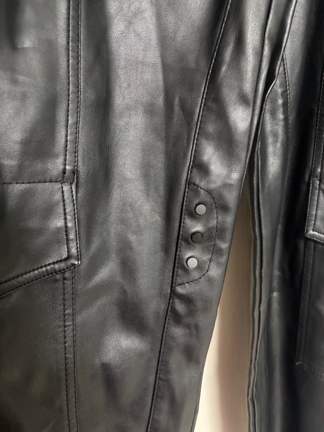 로우클래식 레더팬츠 M 상품이미지4