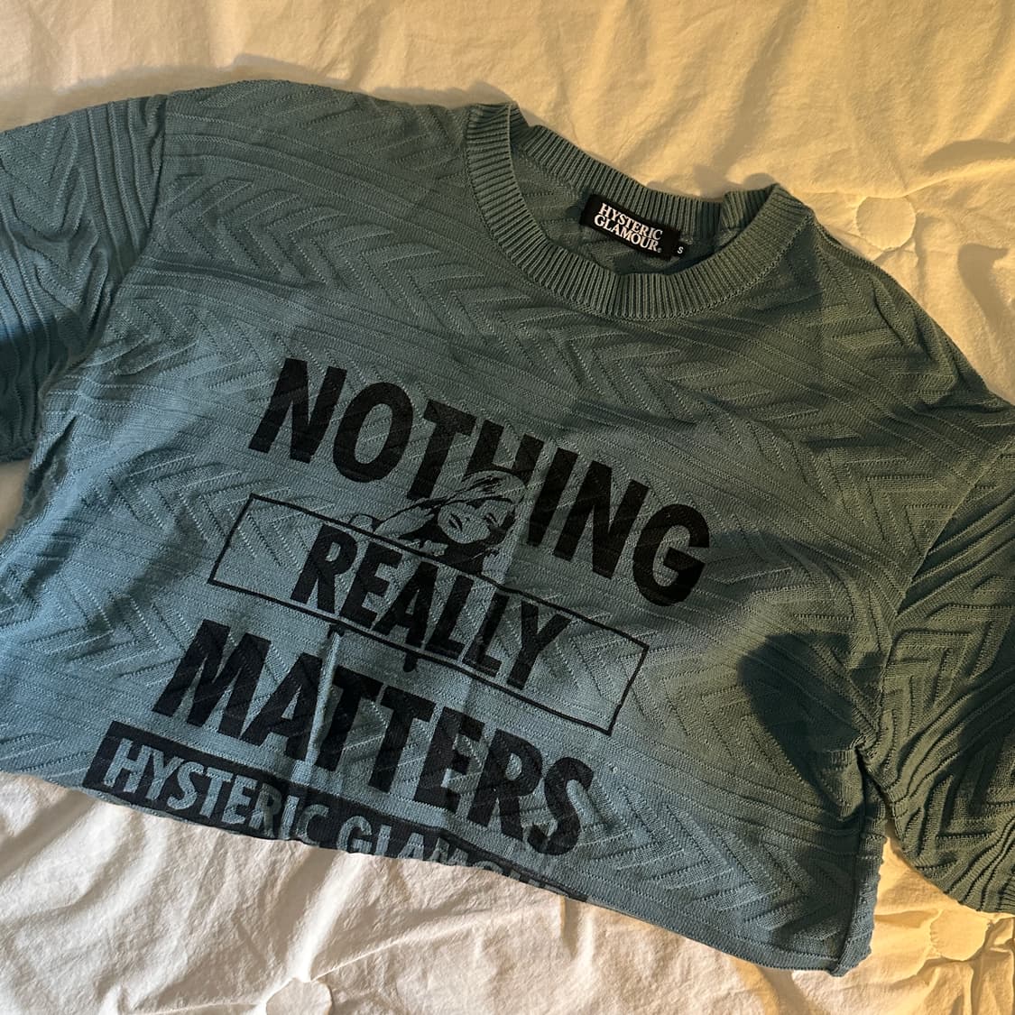 히스테릭글래머 일본 빈티지 반팔니트  상품이미지5