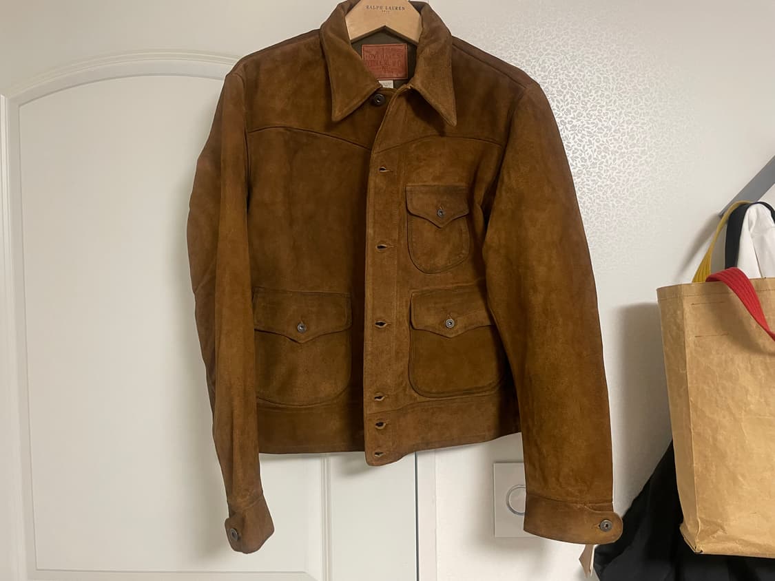 rrl 러프아웃 스웨이드 L 상품이미지1