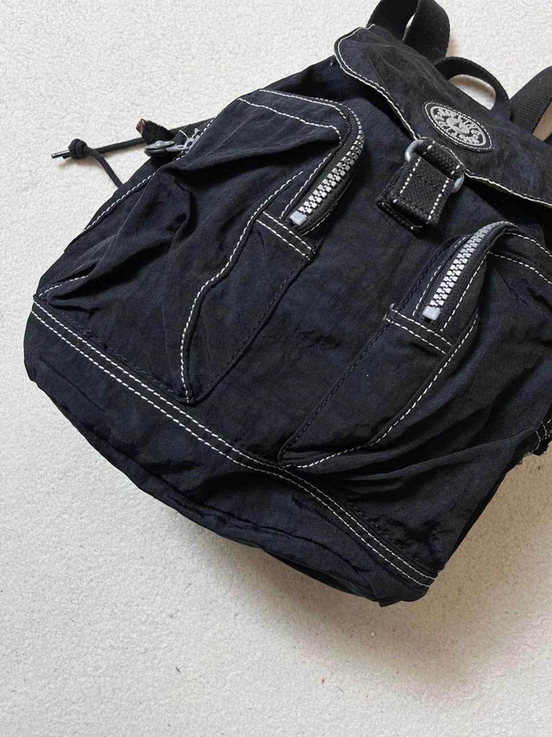 키플링 00s Y2K 복조리 백팩 Q1243 상품이미지3