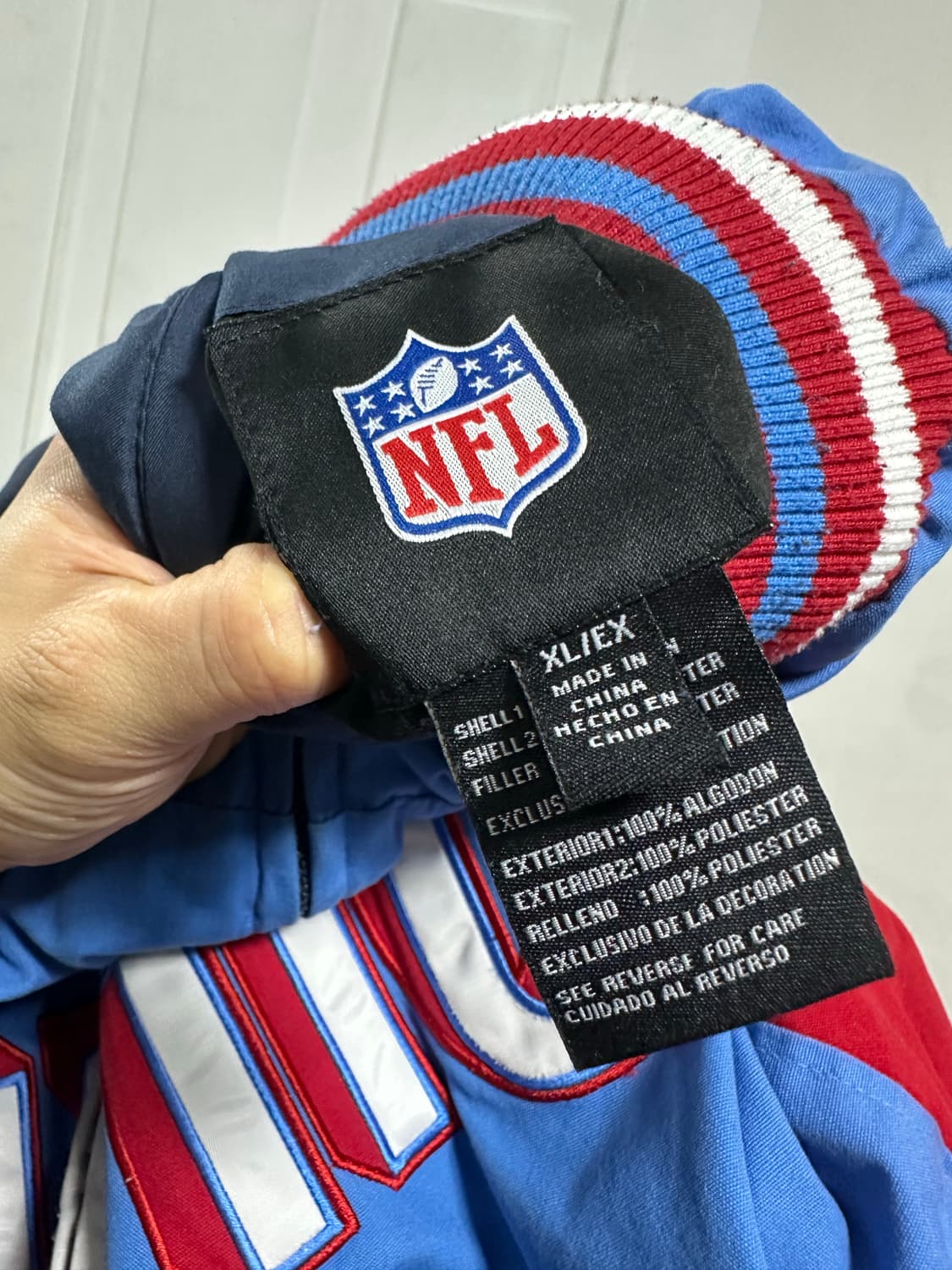 NFL 테네시 타이탄스 리버시블 바시티지켓 상품이미지7