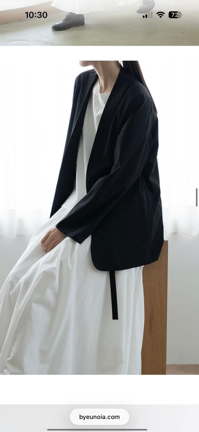 택있음 새상품)유노이아 썸머 조셉 자켓 상품이미지6