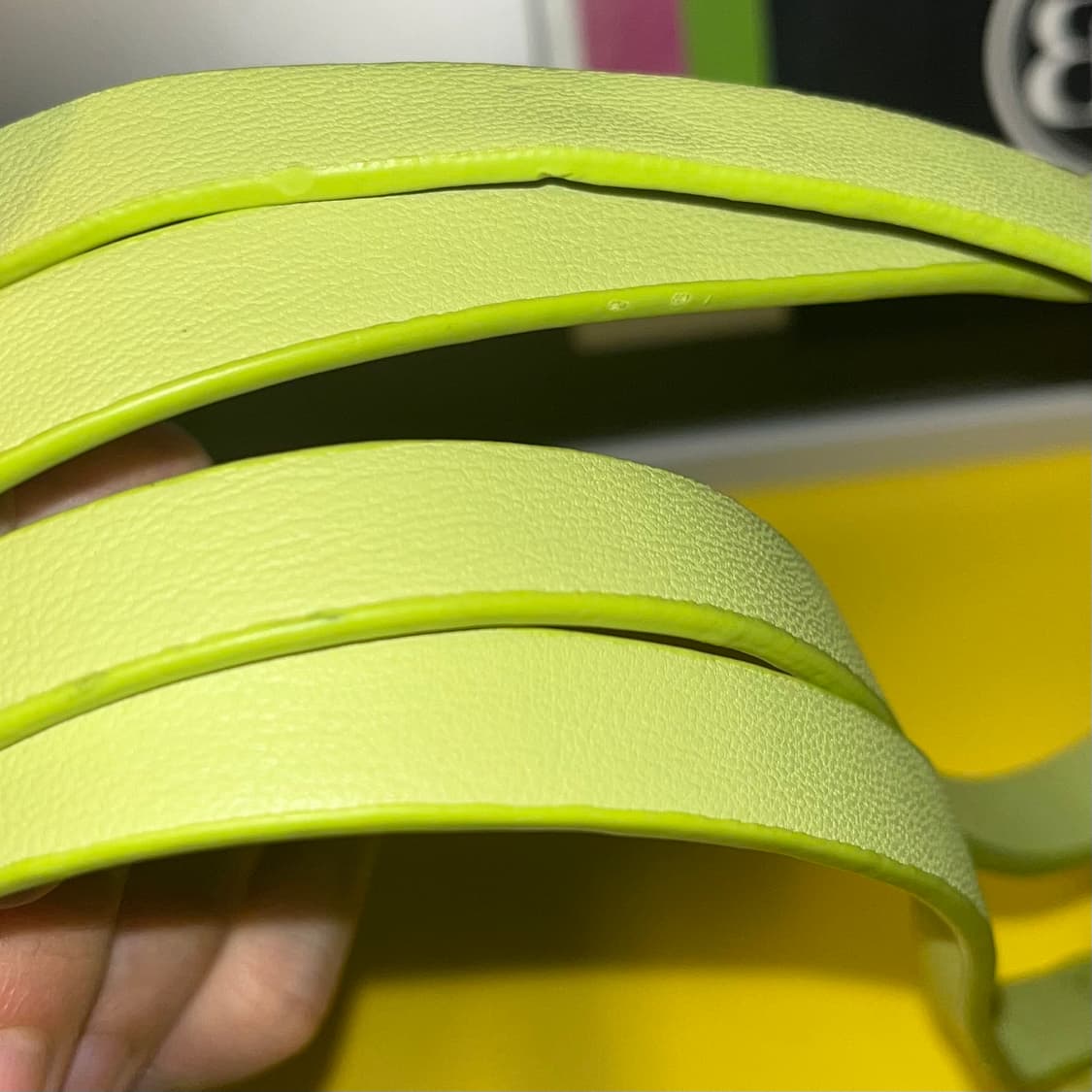 자라 라임컬러 오리가미 미니 쇼퍼백 상품이미지2