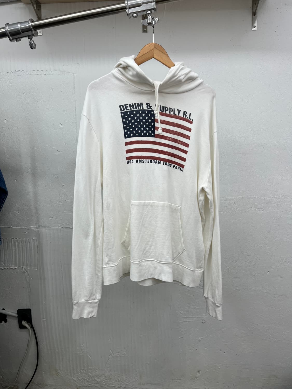 XL) DENIM & SUPPLY FALG HOOIDE 상품이미지1