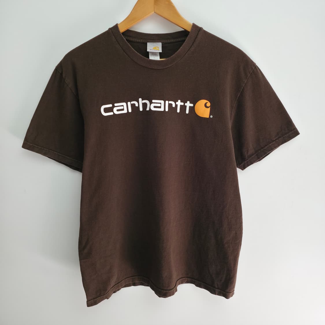 [L] 칼하트 브라운 반팔티 상품이미지1
