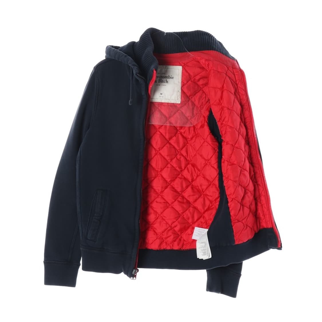 아베크롬비 패딩 안감 후드 집업 M 상품이미지2