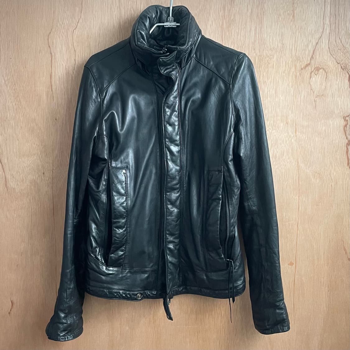 크리스찬포 레더 자켓 상품이미지3