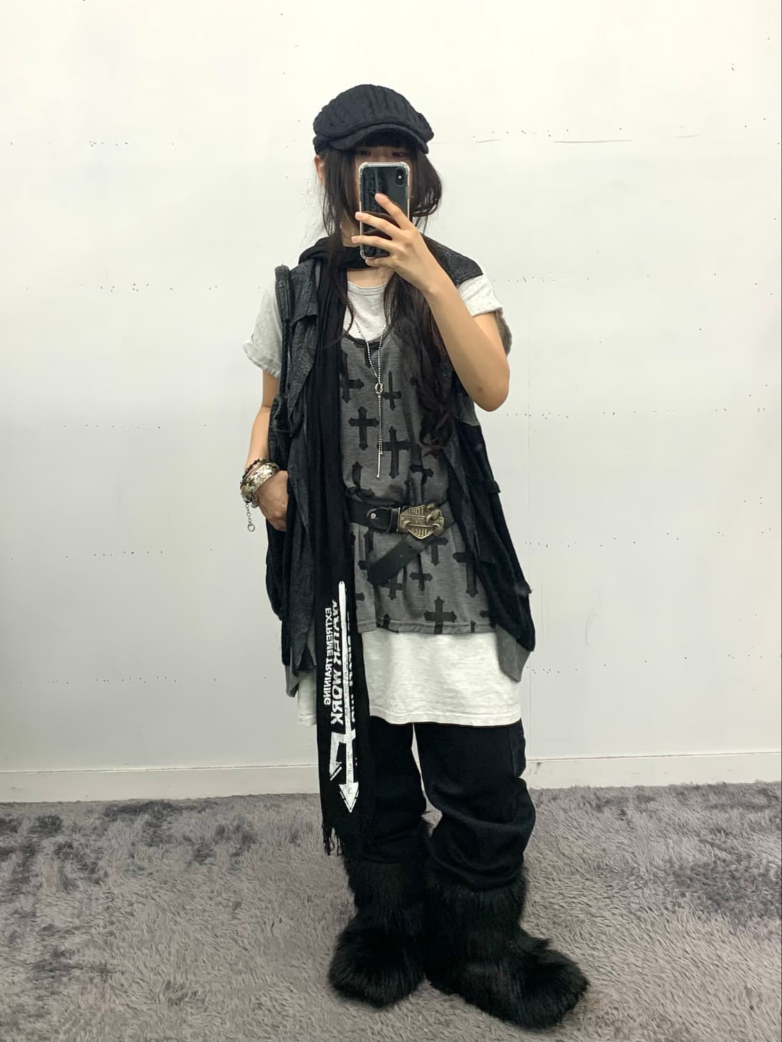 재패니즈 롤업 롱 티셔츠 상품이미지2