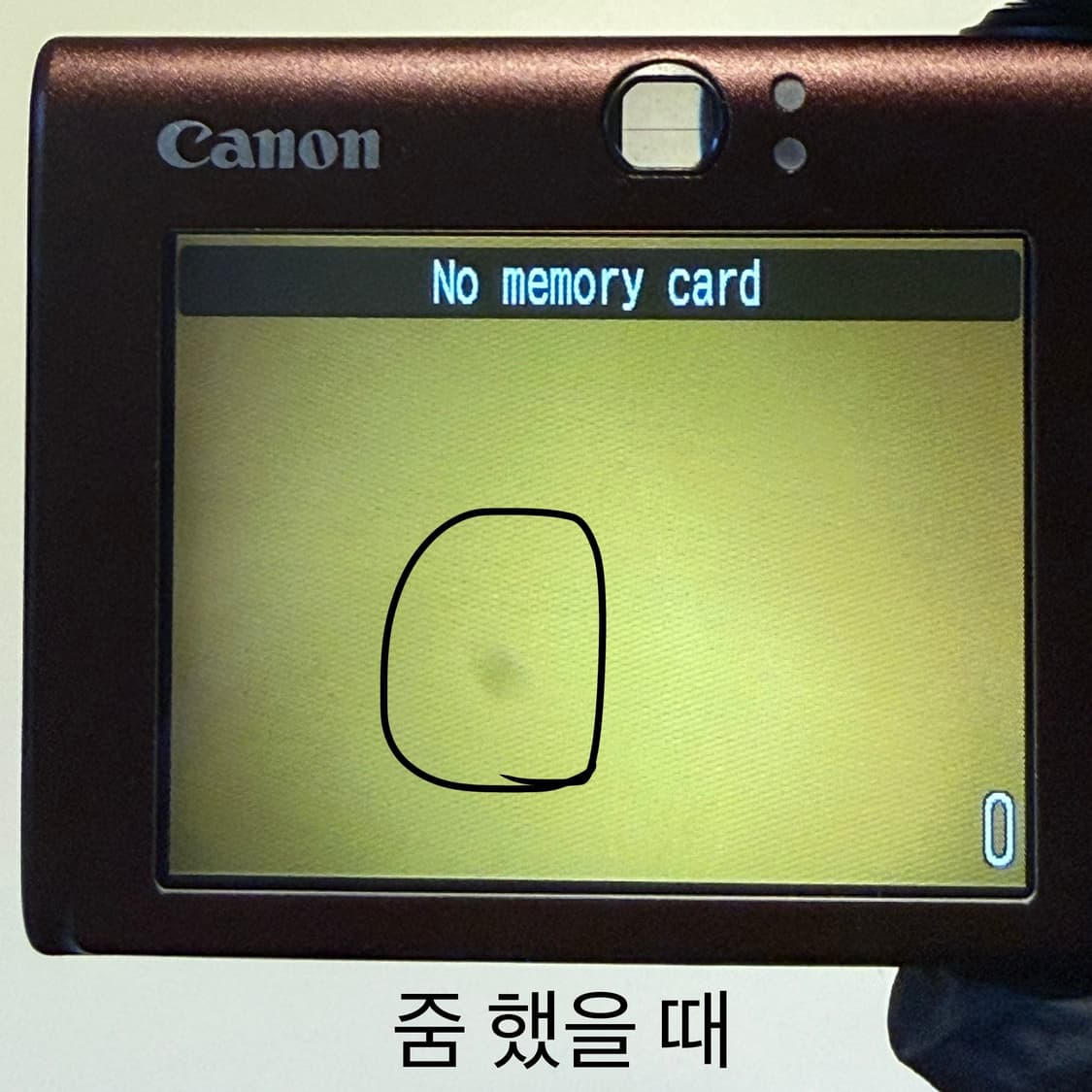 캐논 익시 20 IS (익서스 80 IS) 브라운 상품이미지5