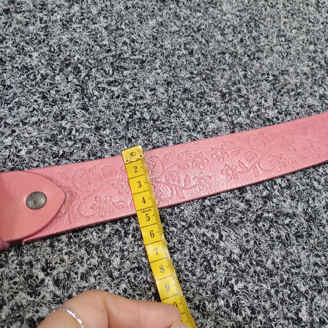 빈티지 y2k 여성 벨트 핑크  상품이미지5