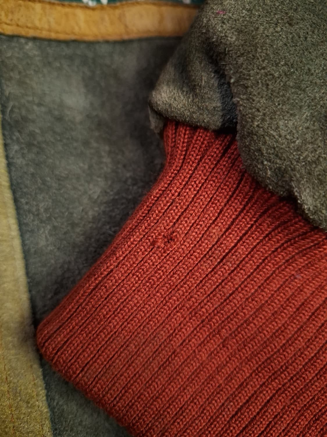 80's 빈티지 리얼스웨이드 나바호 쉐르파 자켓 상품이미지9