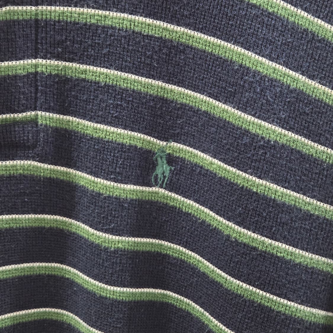 폴로랄프로렌 일경물산 와플 스트라이프 카라티 100 상품이미지2