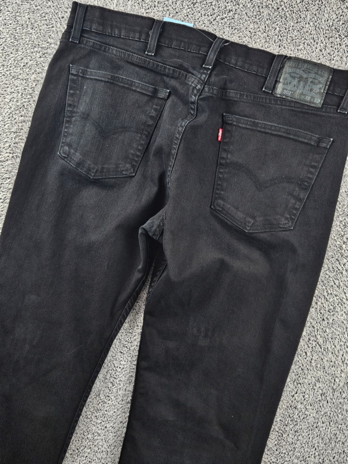 리바이스 502 블랙 데님 진 팬츠 ( 38X32 ) / 10856  상품이미지9