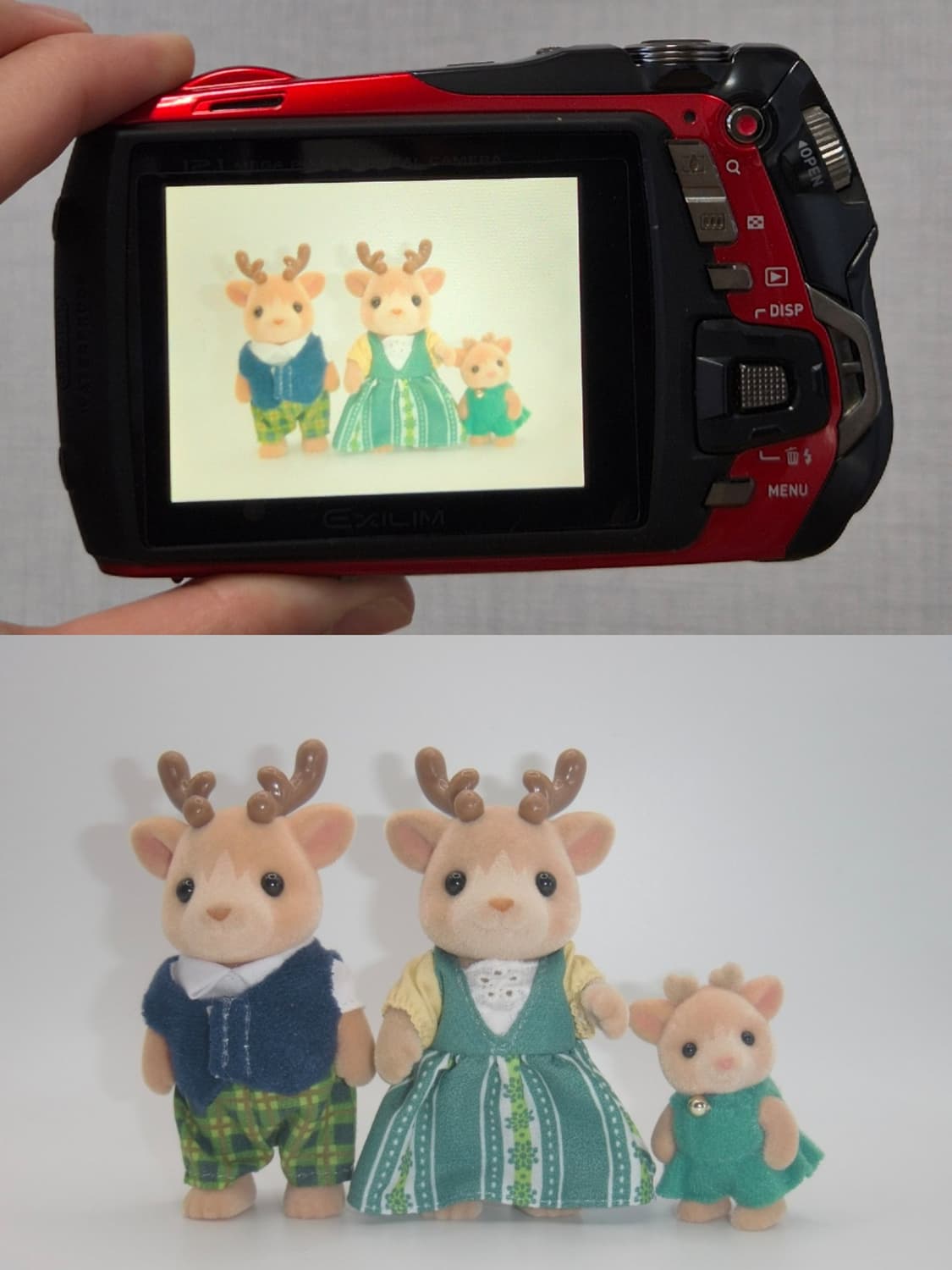 메이크업ㆍ하트포커스 📍Casio Exilim G1 레드 상품이미지6
