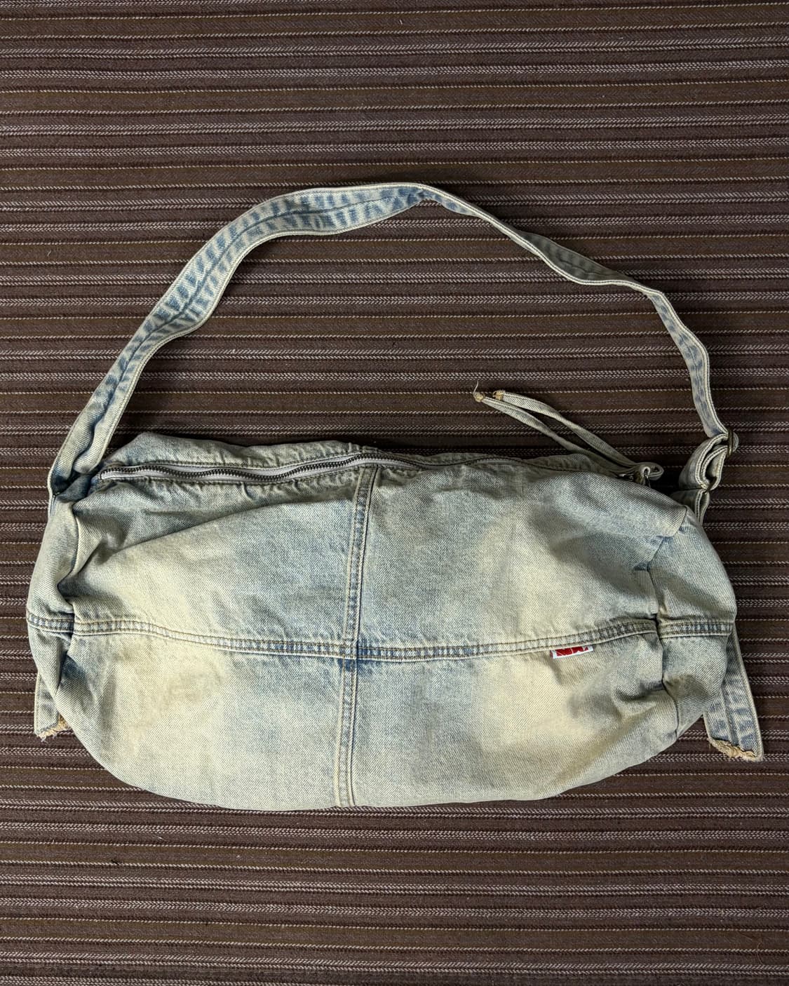 스컬프터 Washed Denim Duffle Bag Washed Blue 상품이미지2
